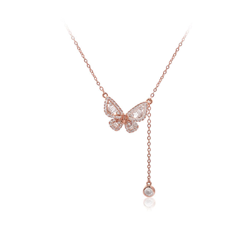 Cheap on sale rose necklace