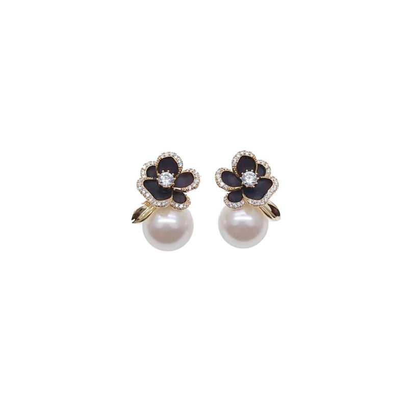 Nice on sale pearl earrings