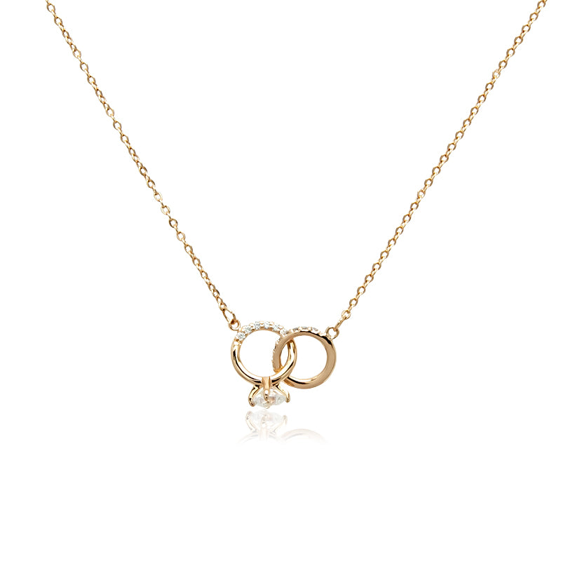 Cartier love necklace hot sale yellow gold