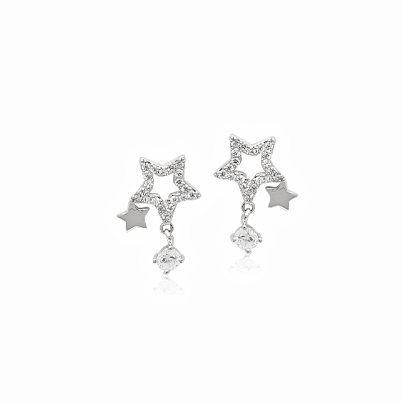 Cz dangle clearance earrings