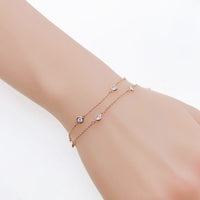 Cubic Zirconia Bracelet - CHOMEL