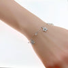 Flower Cubic Zirconia Bracelet