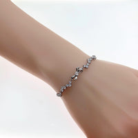 Ribbon Cubic Zirconia Bracelet