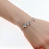 Butterfly Cubic Zirconia Bracelet