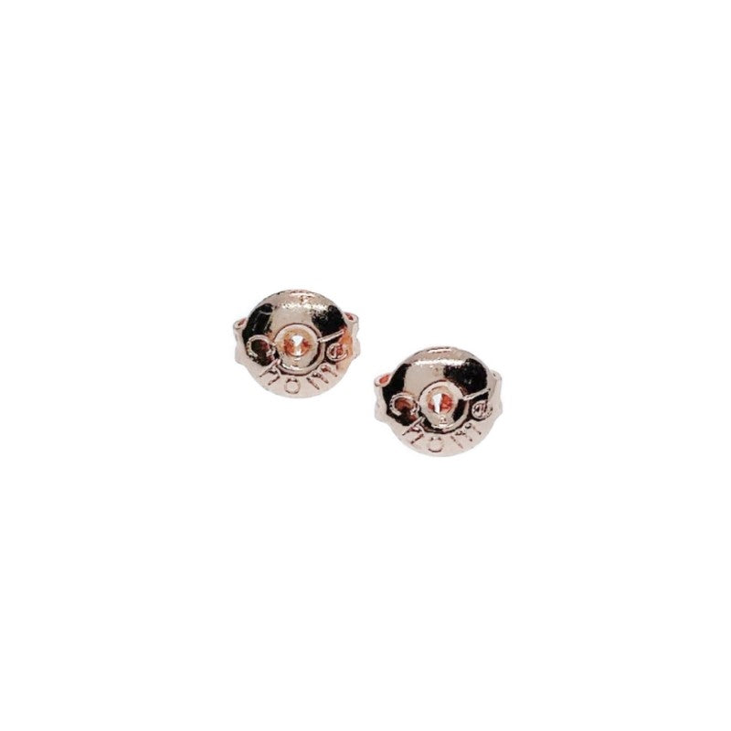 Cubic Zirconia Hoop Stud Earrings