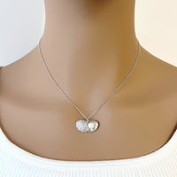 Shell Cubic Zirconia Necklace