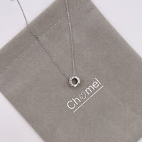 Tunnel Cubic Zirconia Necklace