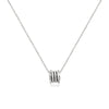 Tunnel Cubic Zirconia Necklace