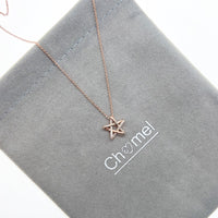 Star Cubic Zirconia Pendant Necklace