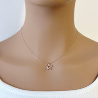 Star Cubic Zirconia Pendant Necklace