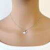 Gingko Leaf Mother of Pearl Necklace