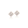 Simulated Moonstone Earrings