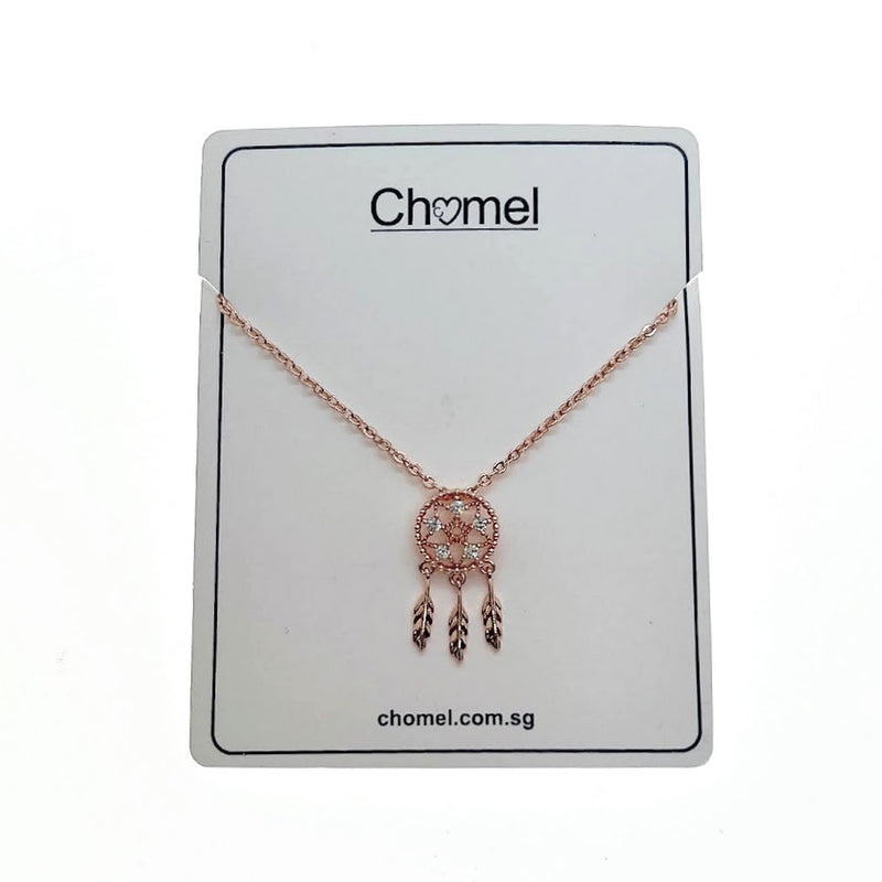 Dream Catcher Cubic Zirconia Necklace