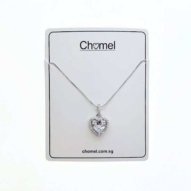 Heart Cubic Zirconia Necklace