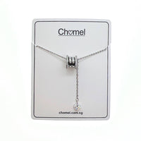 Tunnel Cubic Zirconia Necklace