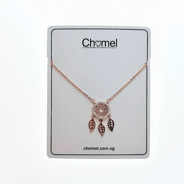 Dream Catcher Cubic Zirconia Necklace