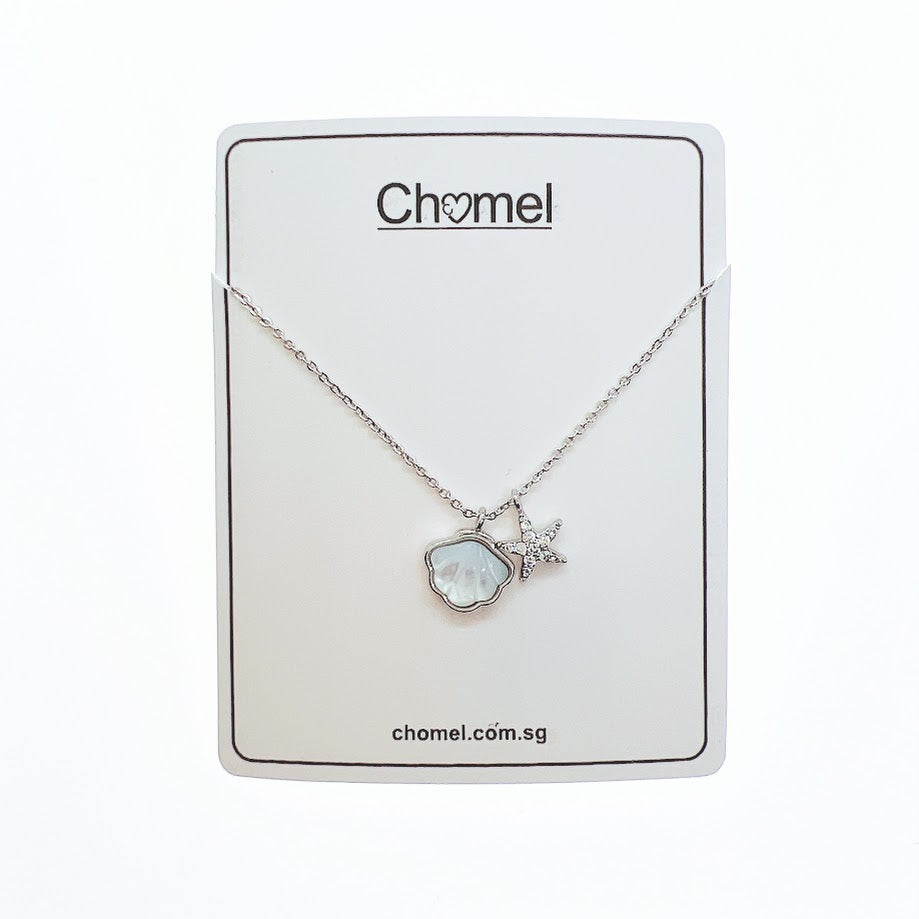 Shell & Starfish Mother of Pearl Necklace