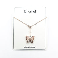 Butterfly Mother of Pearl Necklace