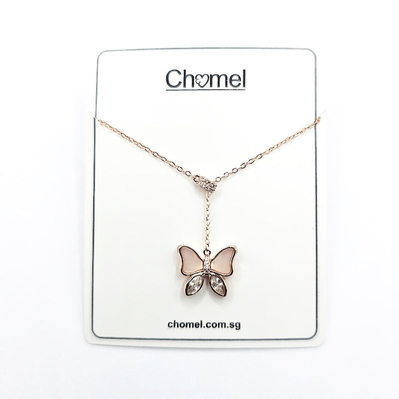 Butterfly Mother of Pearl Necklace