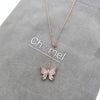 Butterfly Mother of Pearl Necklace