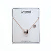 Tunnel Cubic Zirconia Necklace