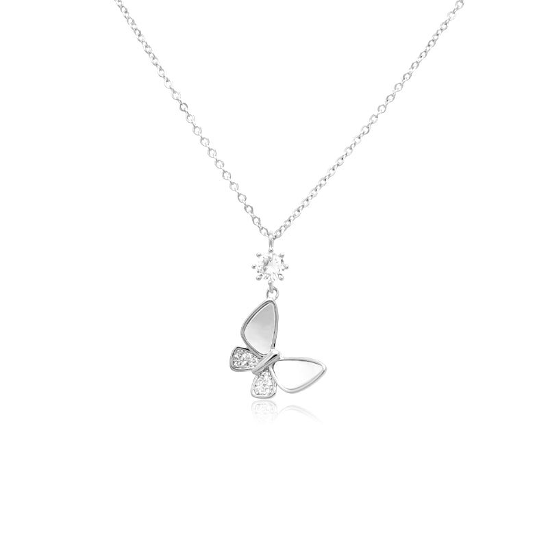 White on sale butterfly jewelry