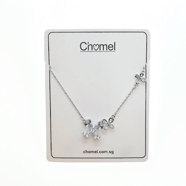 Butterfly Cubic Zirconia Necklace