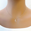 Moon & Star Cubic Zirconia Necklace