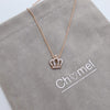 Crown Cubic Zirconia Necklace