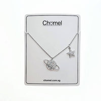 Planet Cubic Zirconia Necklace