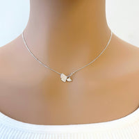 Leaf Mother of Pearl Necklace