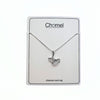 Gingko Leaf Cubic Zirconia Necklace