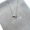 Ribbon Cubic Zirconia Necklace