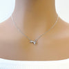 Ribbon Cubic Zirconia Necklace