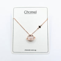 Planet Cubic Zirconia Necklace