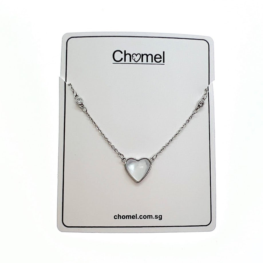 Heart Mother of Pearl Necklace