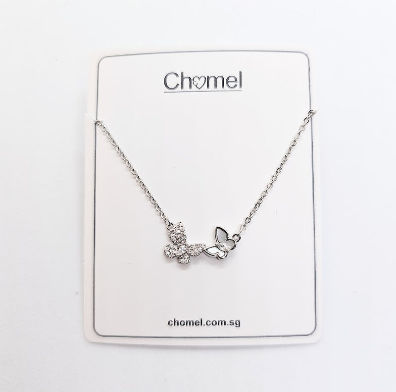 Butterfly Cubic Zirconia Necklace