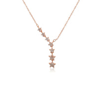 Star Cubic Zirconia Necklace - CHOMEL