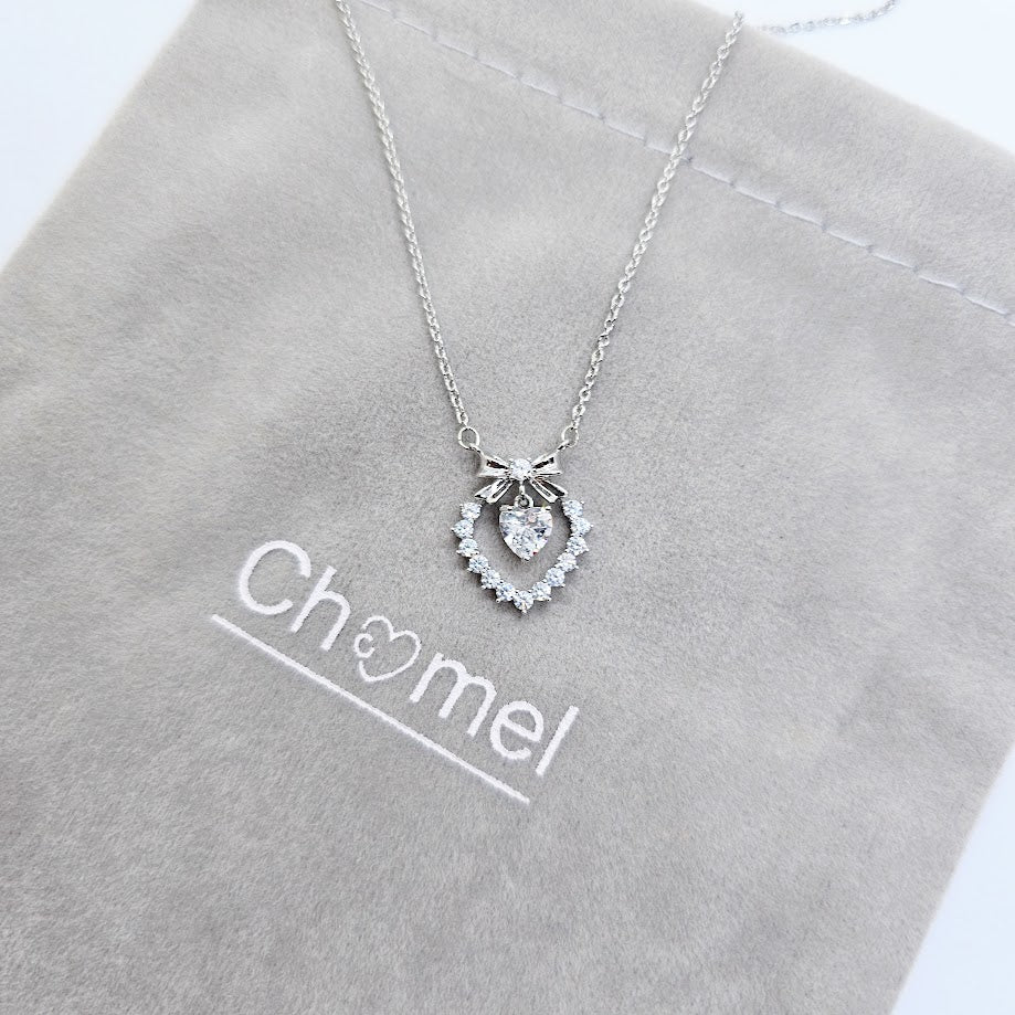 Heart Cubic Zirconia Necklace