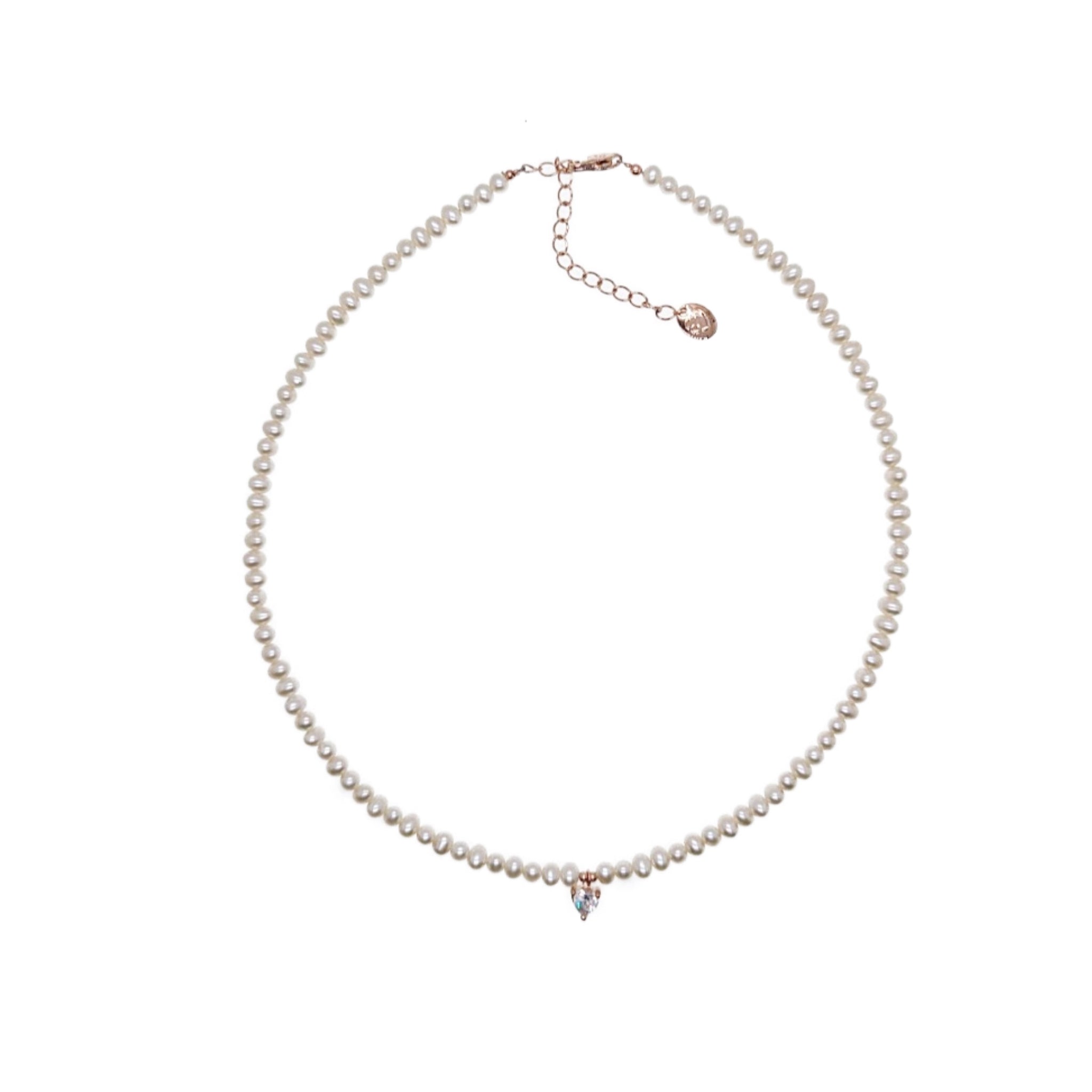 Freshwater pearl clearance necklace choker