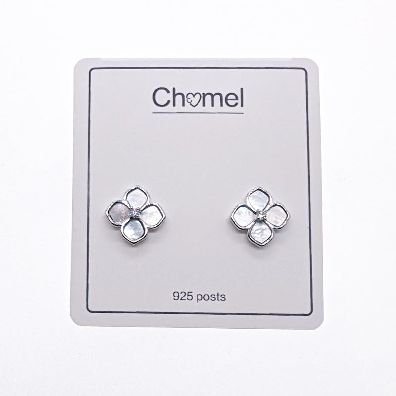 Flower Mother of Pearl Earrings - CHOMEL