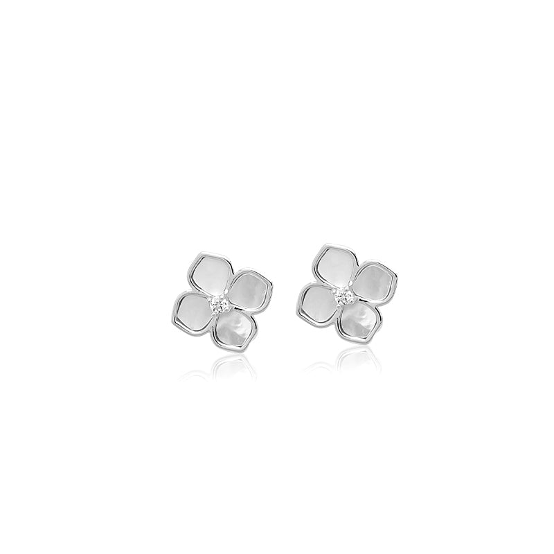 Flower Mother of Pearl Earrings