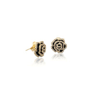 Flower Cubic Zirconia Earrings