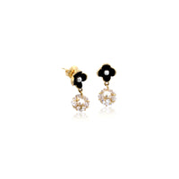 Flower Pearl Earrings