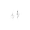 Ribbon Cubic Zirconia Earrings