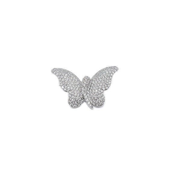 Butterfly Cubic Zirconia  Brooch