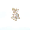 Butterfly Freshwater Pearl Brooch