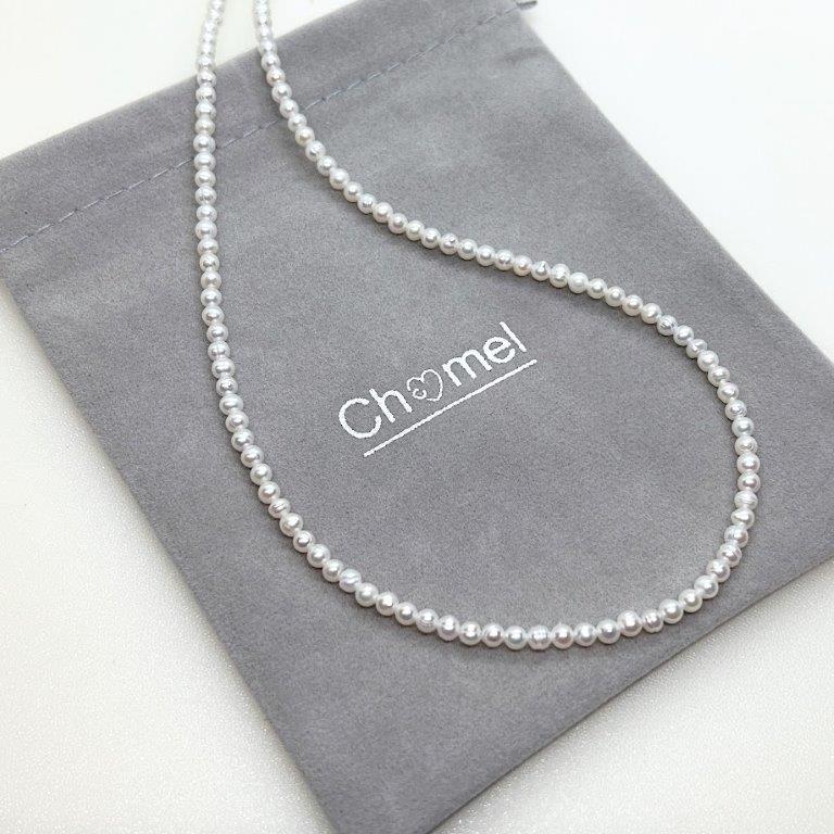 Chomel 15.5" 3-3.5mm Freshwater Pearl Choker