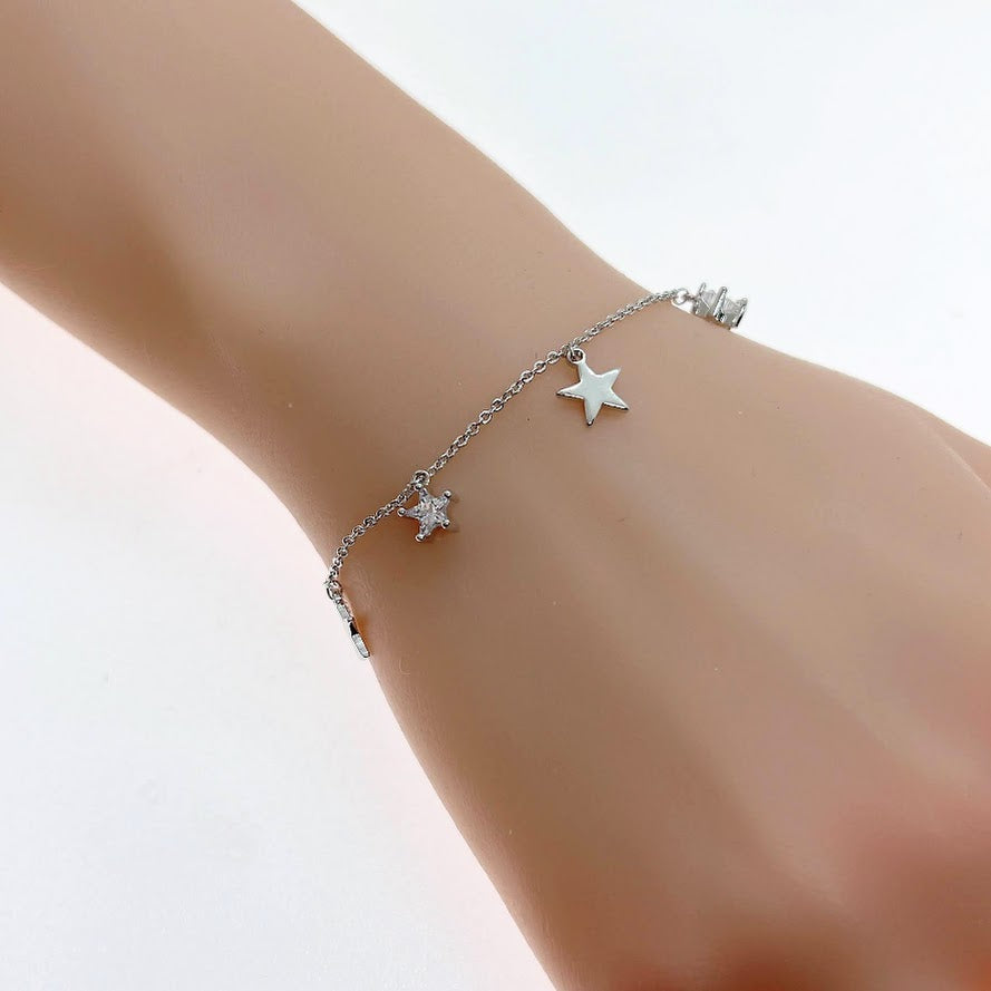 Star Cubic Zirconia Bracelet