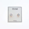 7mm Cubic Zirconia Solitaire Stud Earring